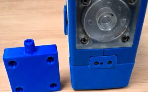 Gilair 3, Air Inlet and Filter Assembly Blue